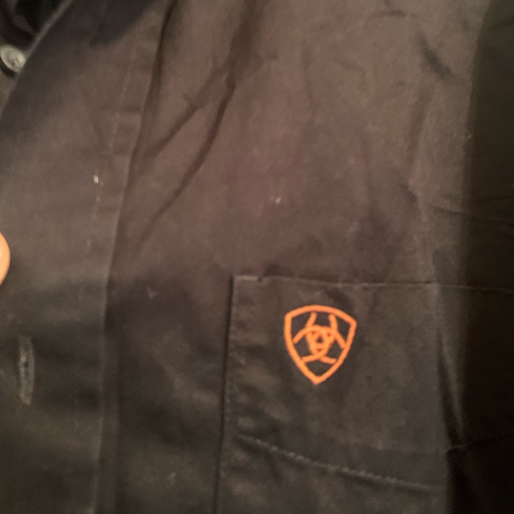 Ariat Solid Twilight Classic Button Down Long Sle… - image 2